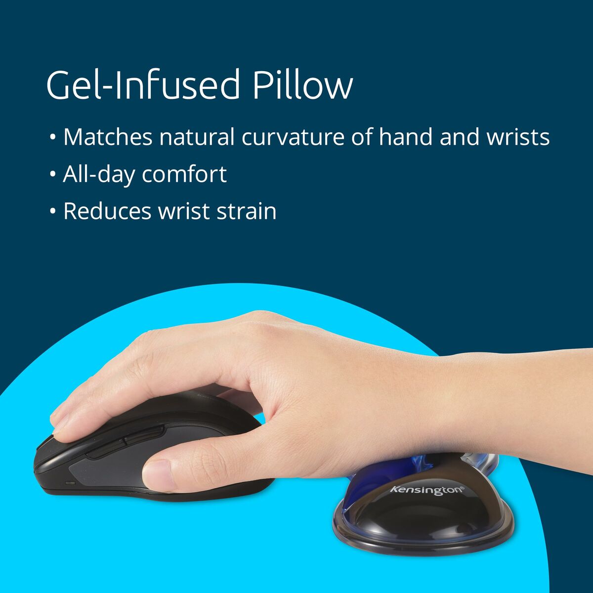 Slim Duo Gel Mouse/Trackball Wrist Rest