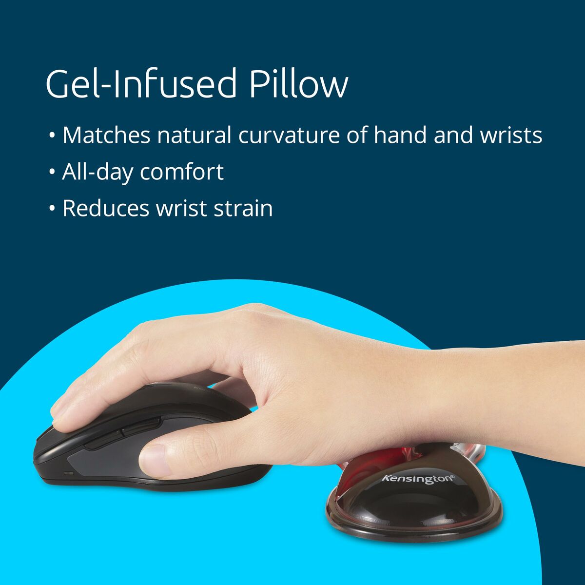 Slim Duo Gel Mouse/Trackball Wrist Rest