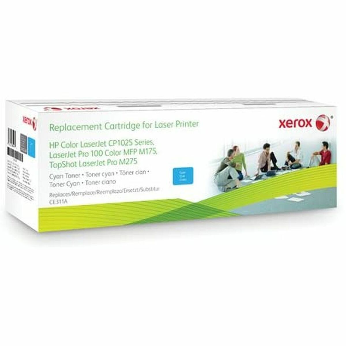 XEROX XRC TONER HP CLJ series CP1025 Cyan CE311A Autonomie 1000 impressions
