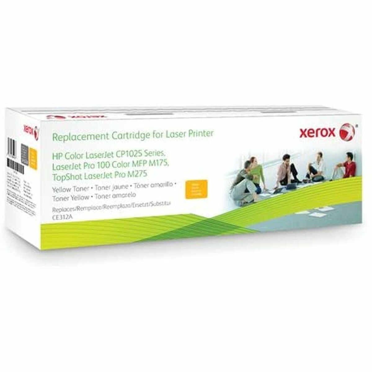 XEROX XRC TONER HP CLJ series CP1025 Jaune CE312A Autonomie 1000 impressions