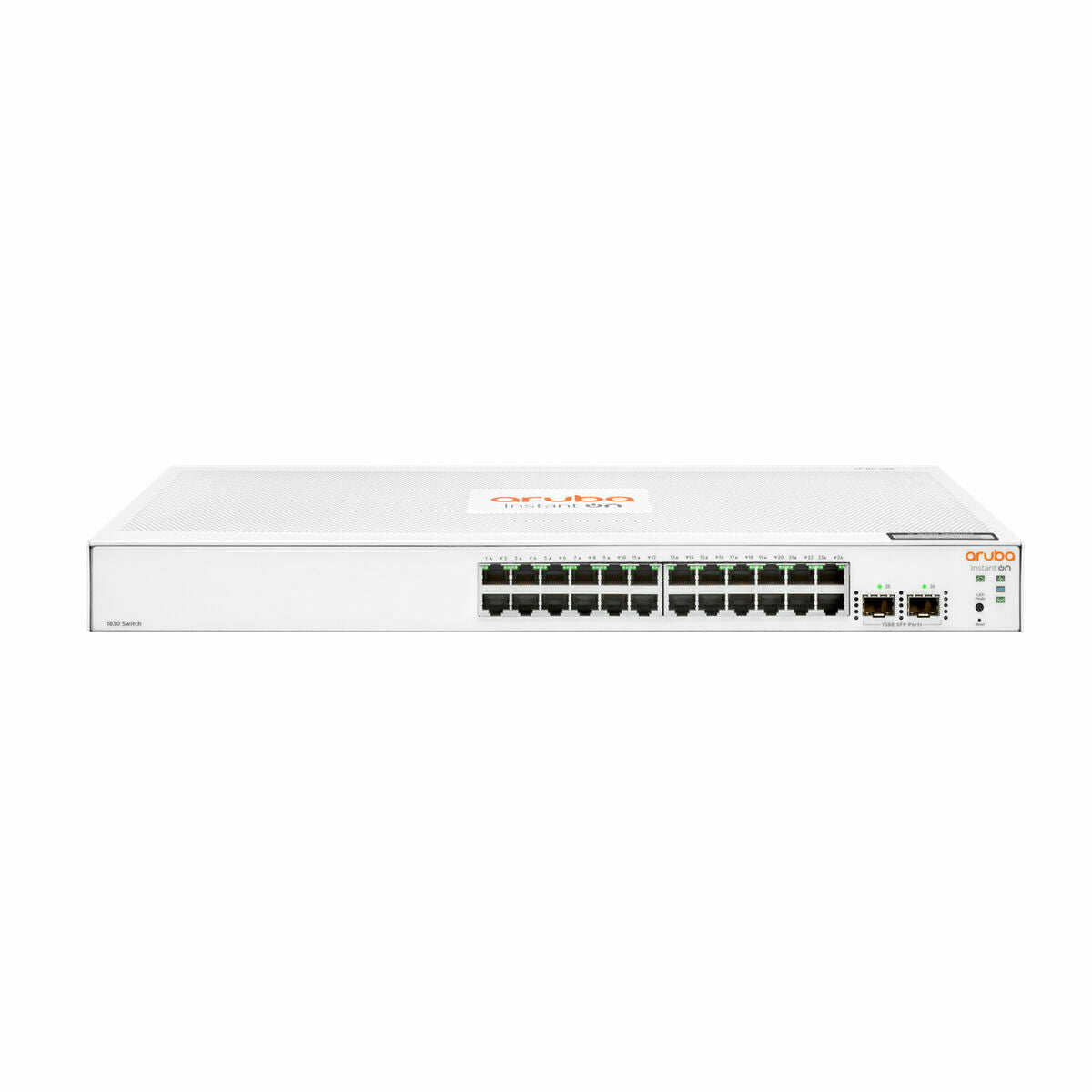 HPE Networking Instant On 1830 24G 2SFP Switch Commutateur intelligent 24 x 10/100/1000 + 2 x Gigabit SFP de bureau