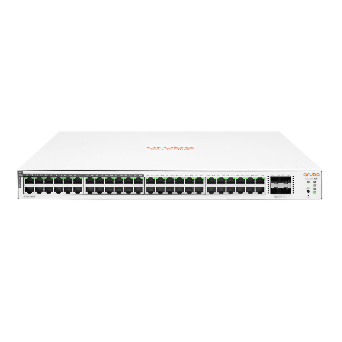 HPE Networking Instant On 1830 48G 24p Class4 PoE 4SFP 370W Switch Commutateur intelligent 24 x10/100/1000 + 24x10/100/1000PoE+)