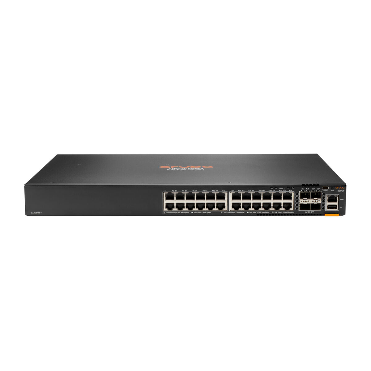HPE Aruba Networking CX 6200F 24G 4SFP+ Switch (EN)