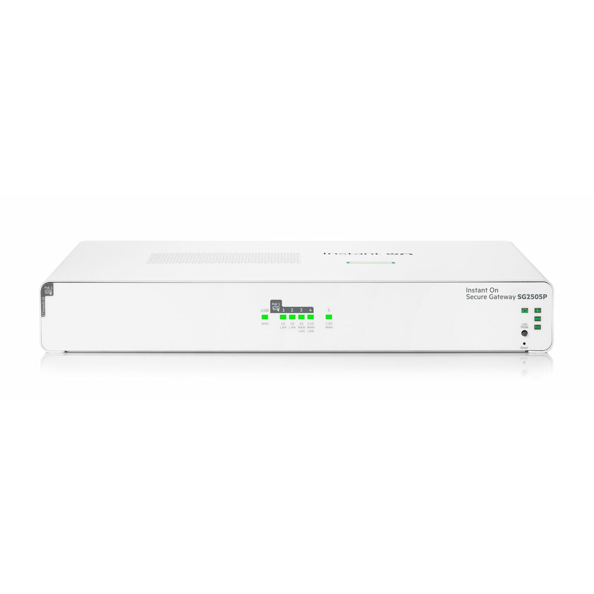 HPE Networking Instant On Secure Gateway 5-port SmartRate 2.5G PoE+ 64W SG2505P EU en