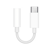 Apple MU7E2 - Adaptateur USB Type-C vers Jack 3.5mm - Blanc (Original, Blister)