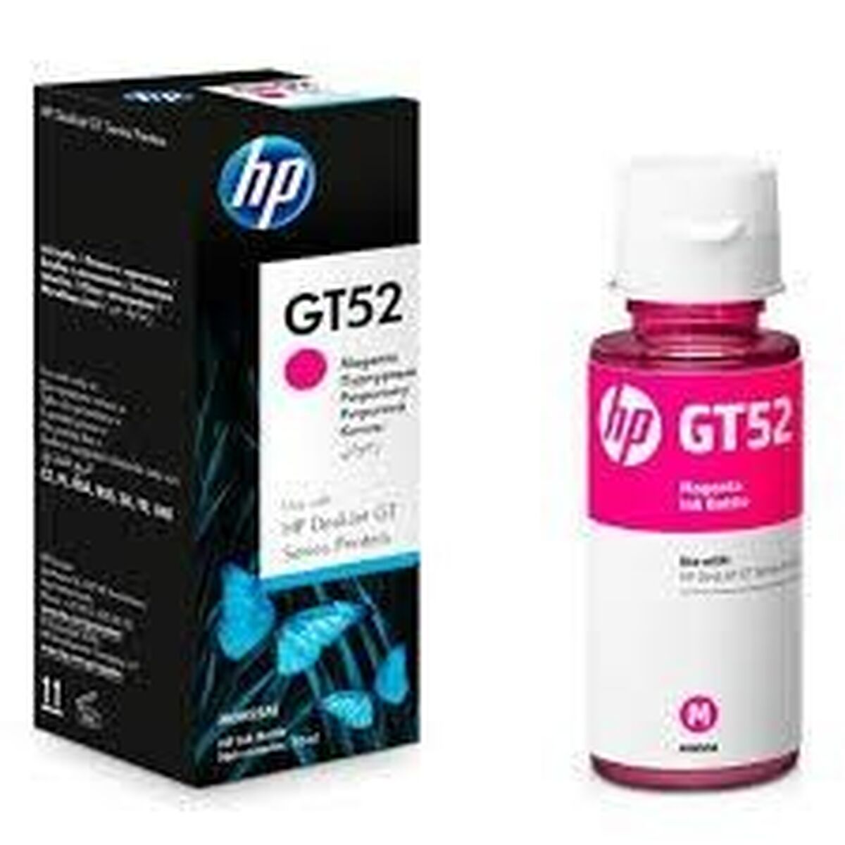 HP M0H55AE Bouteille d'encre magenta originale 1 piece