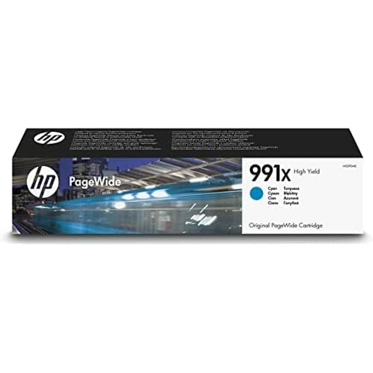 HP original PageWide 991X original Ink cartridge M0J90AE Cyan