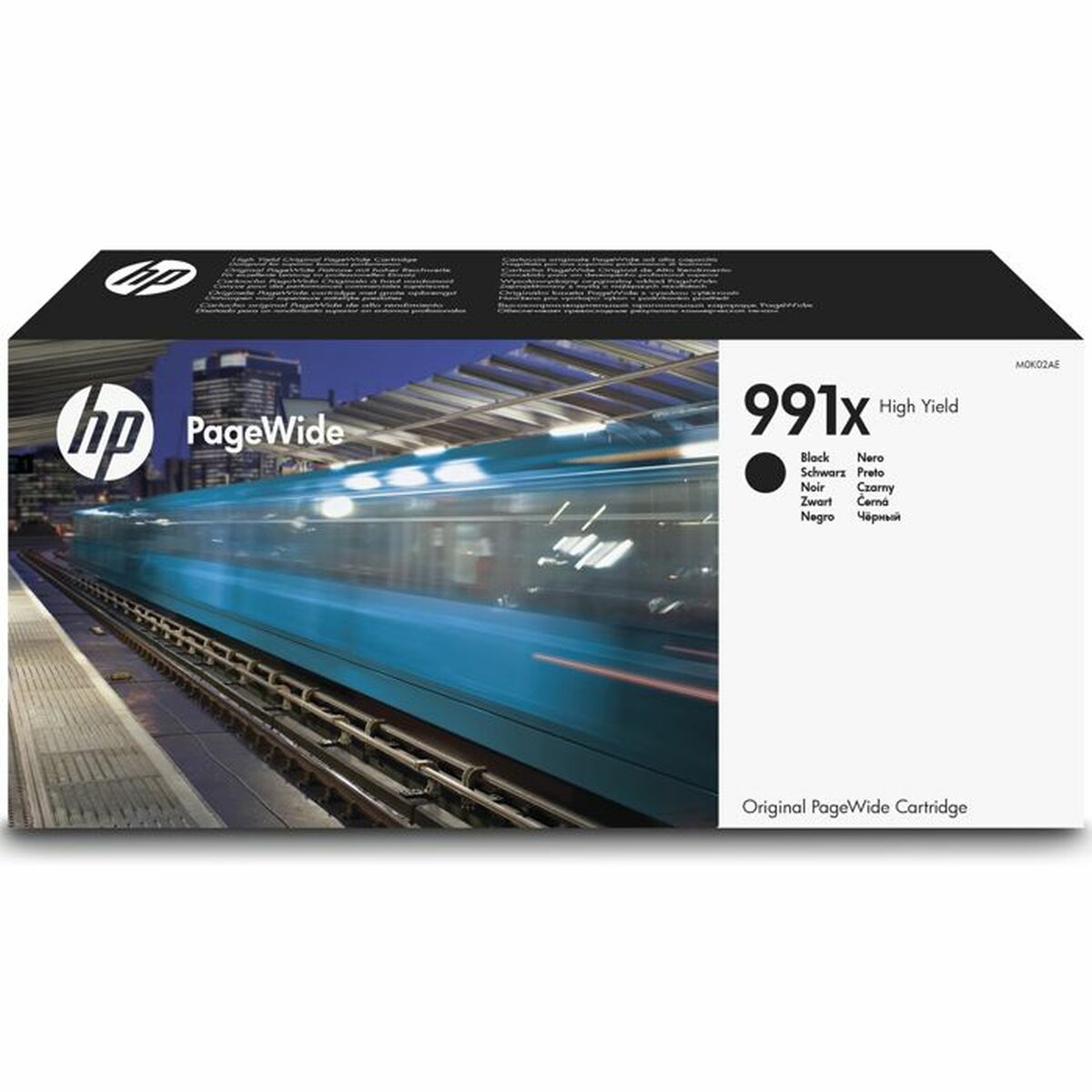 HP original PageWide 991X original Ink cartridge M0K02AE Black