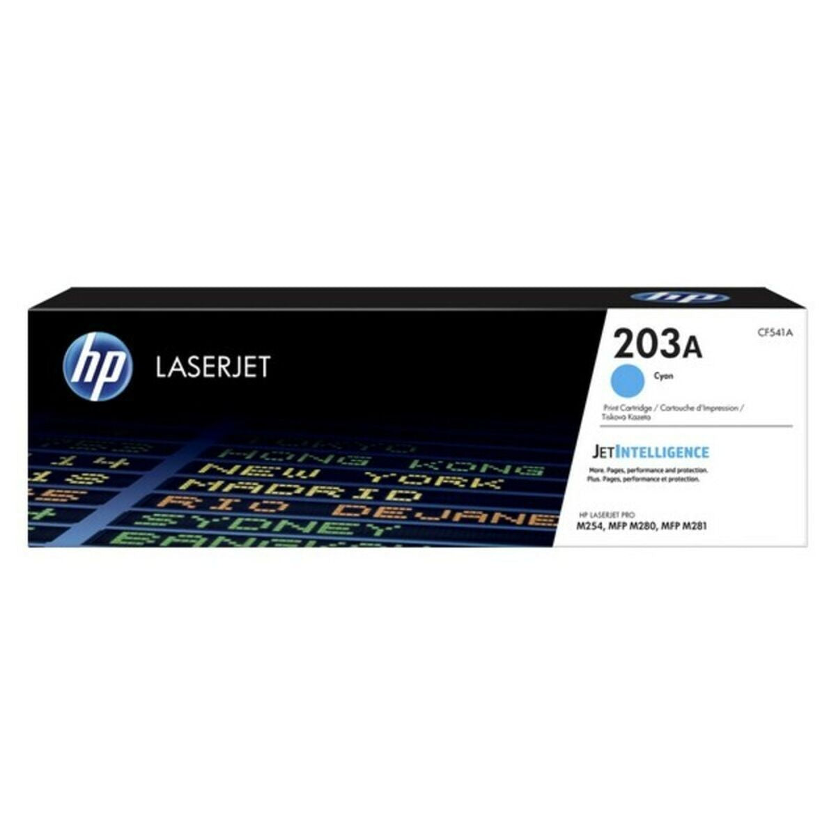 HP 203A Original Cyan LaserJet Toner Cartridge