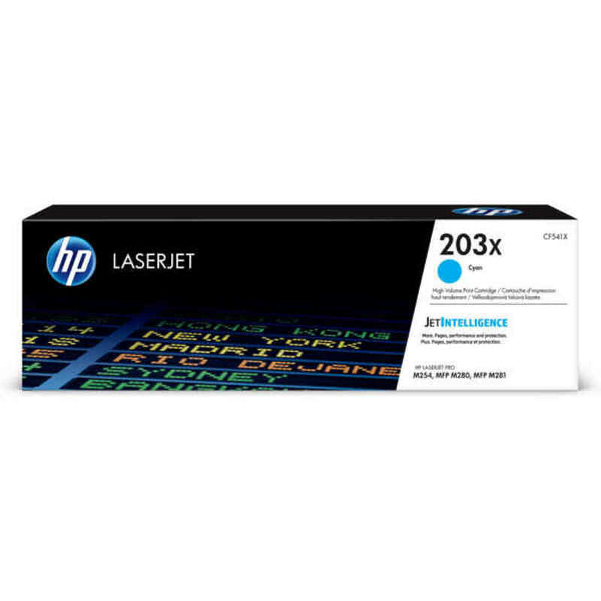 HP 203X Original Cyan LaserJet Toner Cartridge