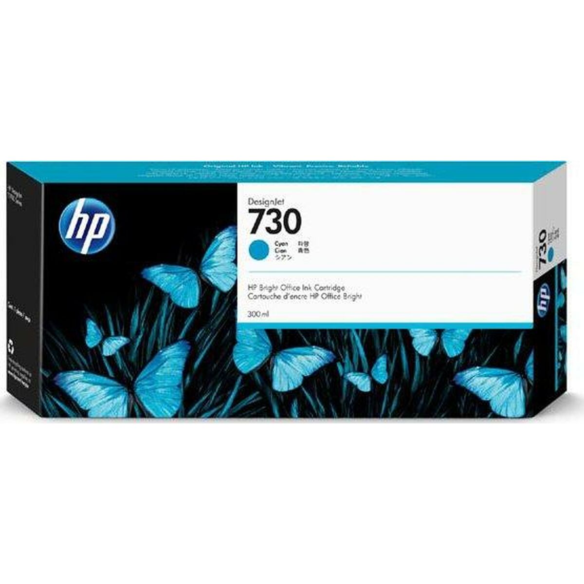 HP 730 300 ml Cyan Ink Cartridge