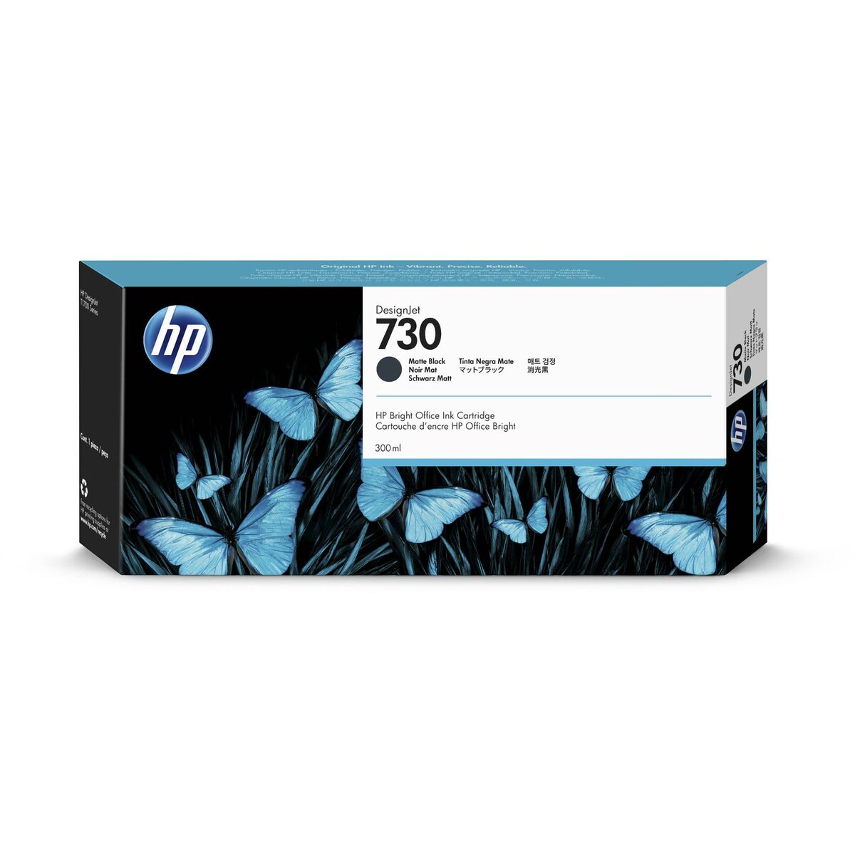 HP 730 300 ml Matte Black Ink Crtg