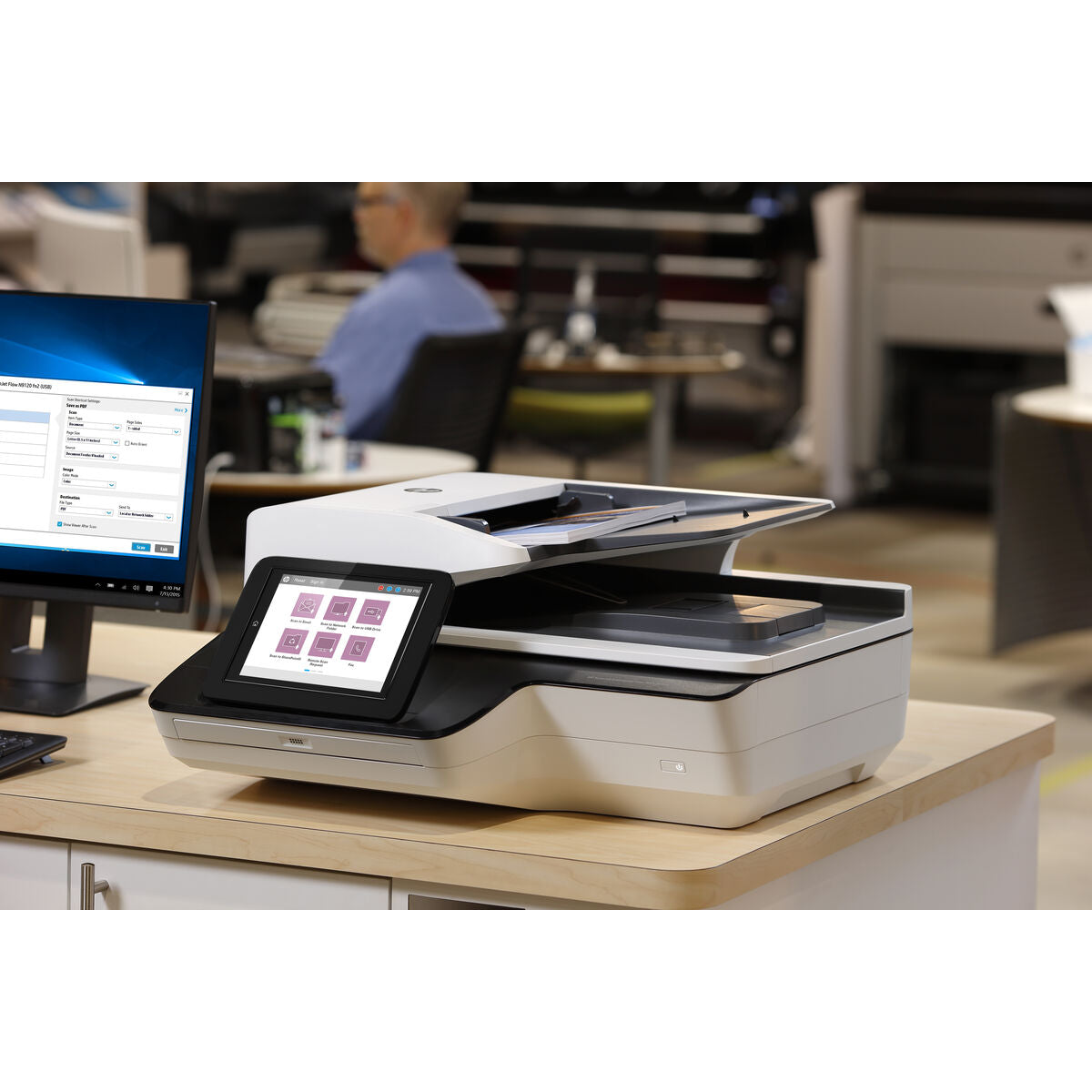 HP ScanJet Enterprise Flow N9120 fn2 Document scanner CIS Duplex 297x864mm 600dpix600dpi 120ppm ADF 200sheets 20000scans USB LAN