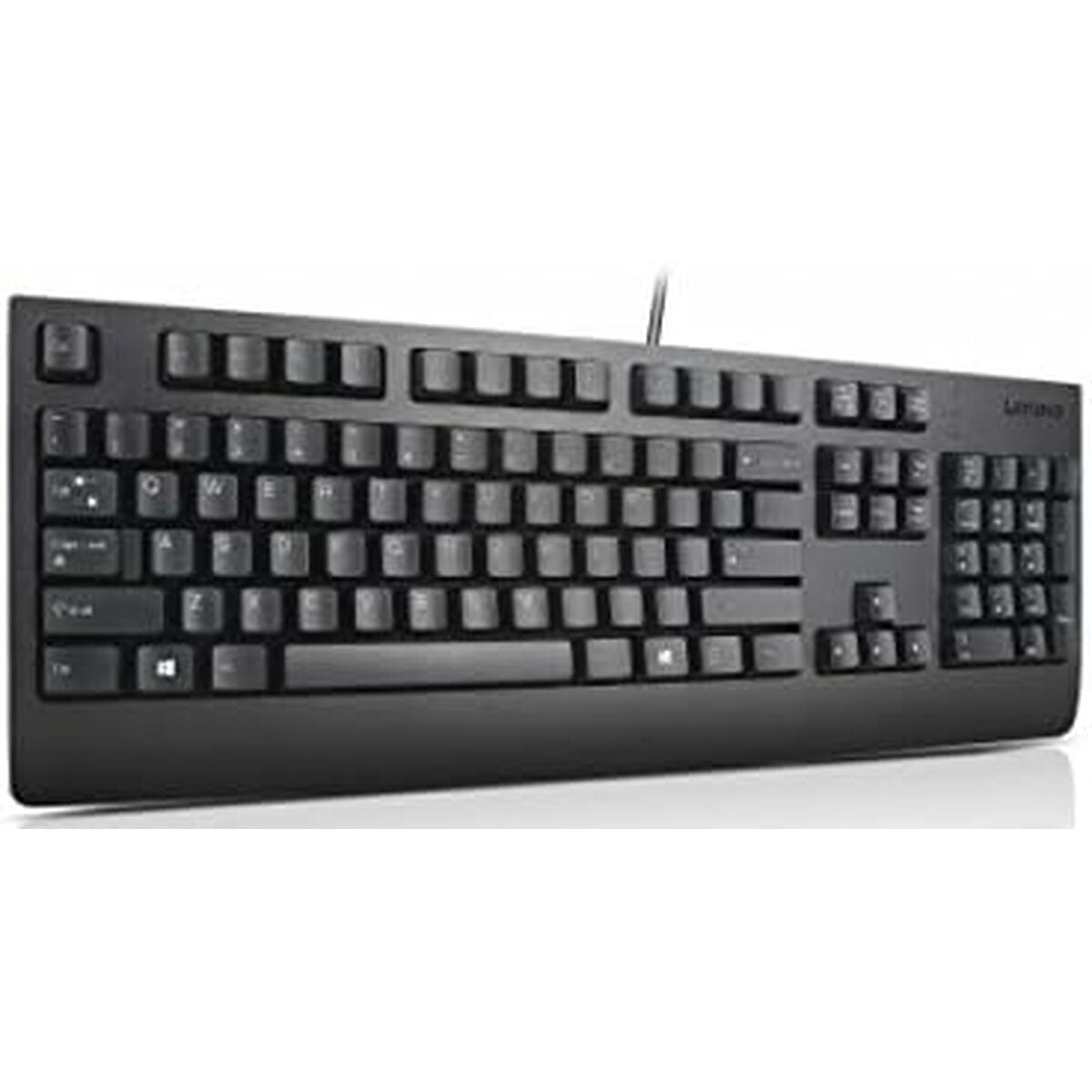 Lenovo 4X30M86918 clavier Bureau USB QWERTY Anglais américain Noir
