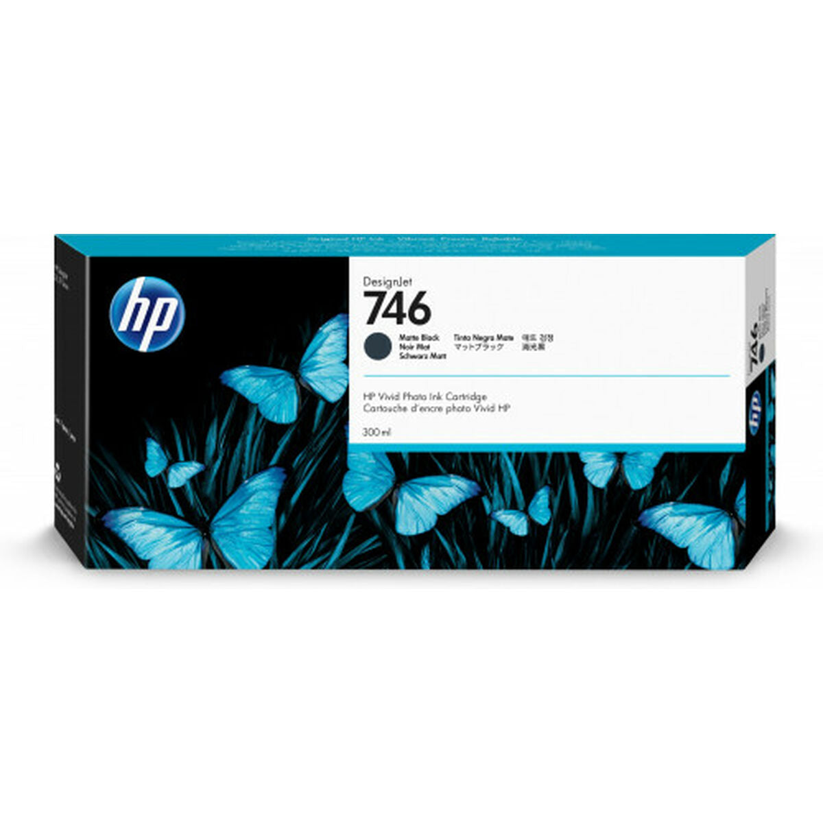 HP 746 300-ml Matte Black Ink Cartridge