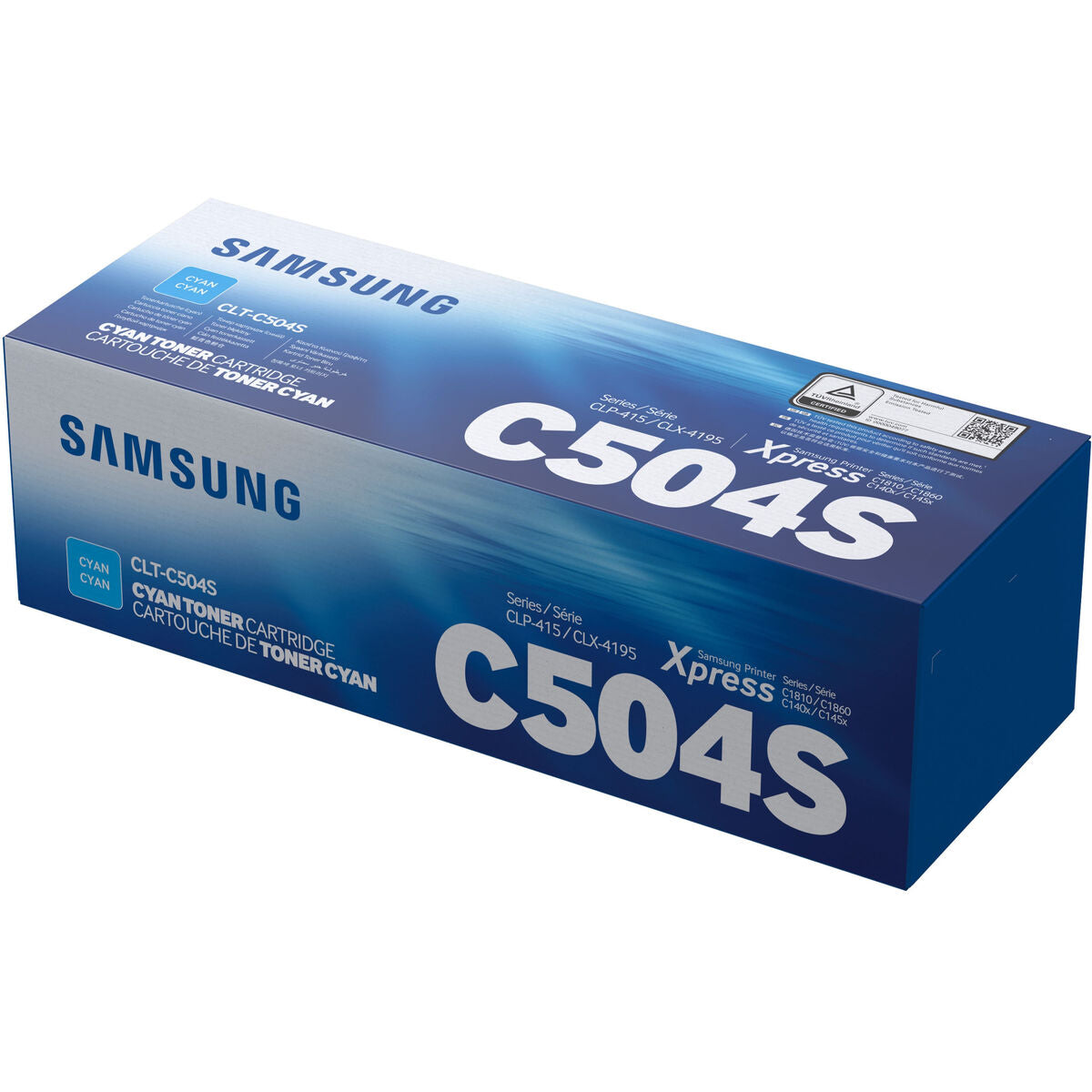 SAMSUNG original Toner cartridge LT-Cartridge504S/ELS Cyan Toner cartridge SU025A