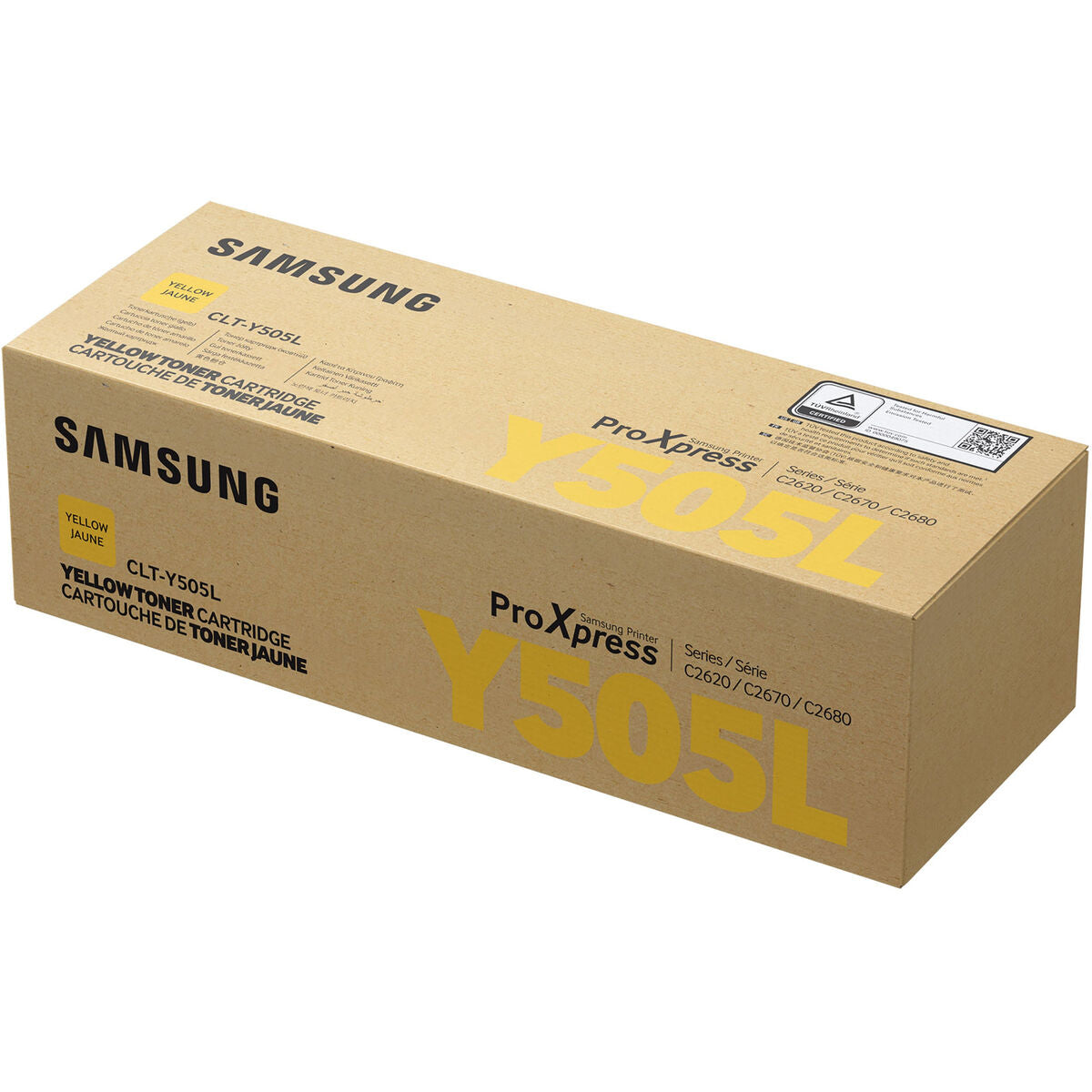 SAMSUNG original Toner cartridge LT-Y505L/ELS High Yield Yellow Toner cartridge SU512A