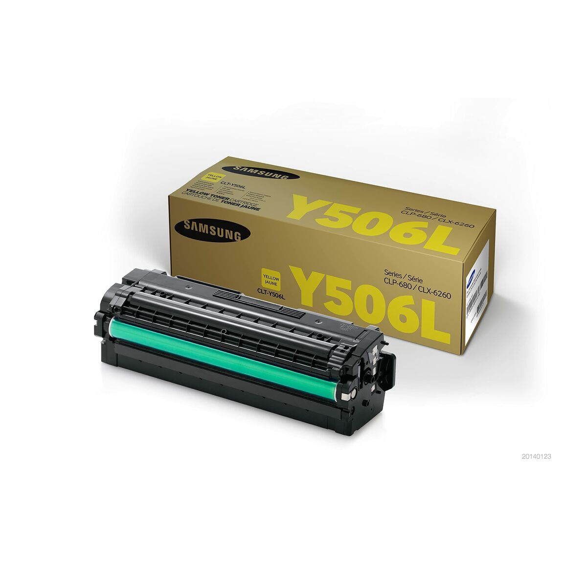 SAMSUNG original Toner cartridge LT-Y506L/ELS High Yield Yellow Toner cartridge SU515A