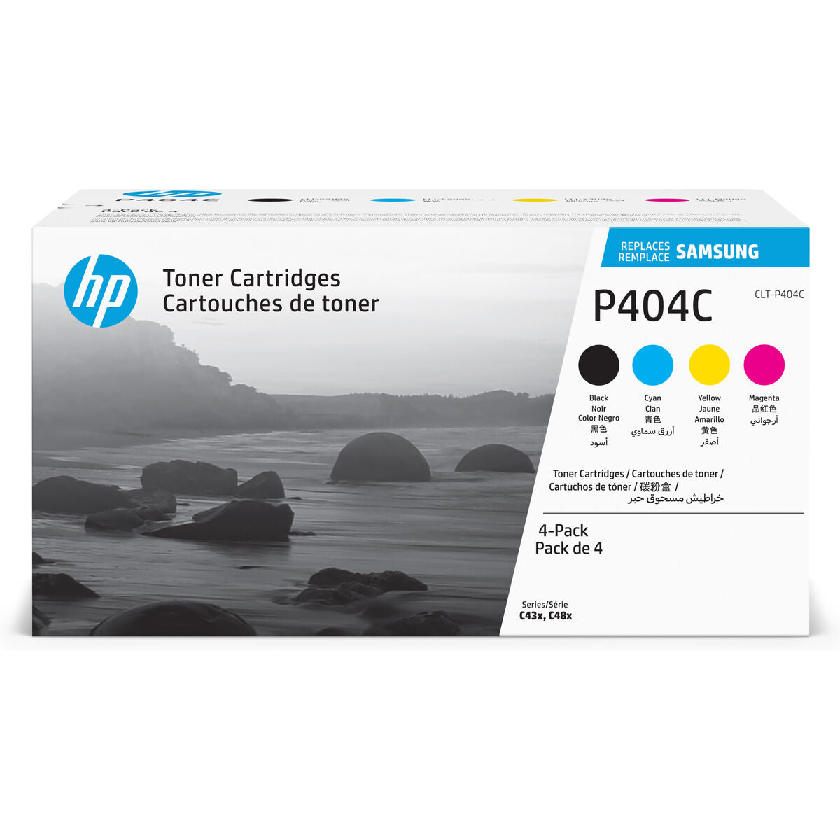 SAMSUNG CLT-P404C/ELS 4-pk CYMK Toner Crt