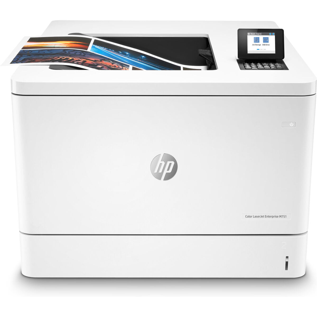 HP Color LaserJet Enterprise M751dn Printer colour Duplex laser A3 600x600dpi 41ppm mono 41ppm colour 650sheets USB LAN USB