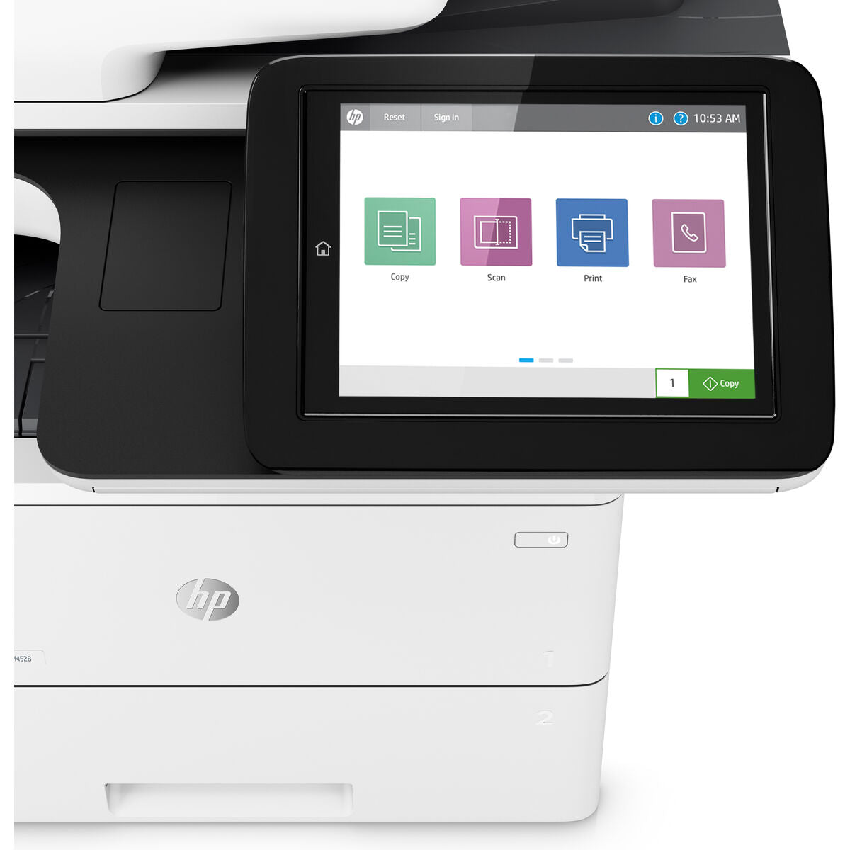 HP LaserJet Enterprise MFP M528dn MFP Mono laser A4 43ppm Copy 43ppm Print 650sheets USB LAN imprimante laser monochrome