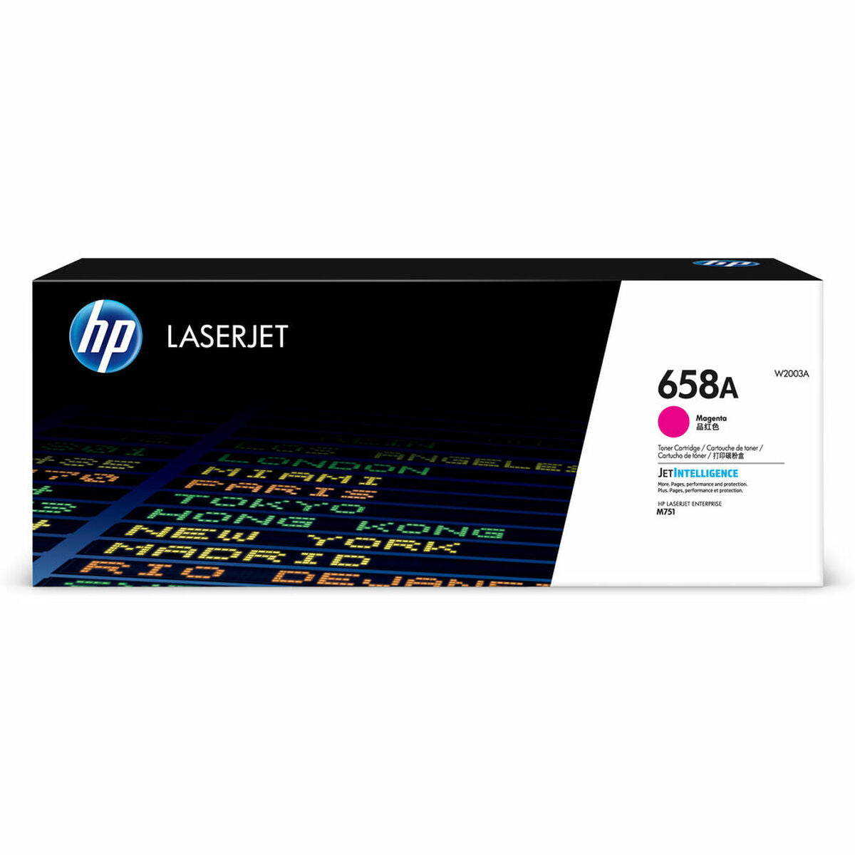 HP 658A Magenta LaserJet Toner Cartridge