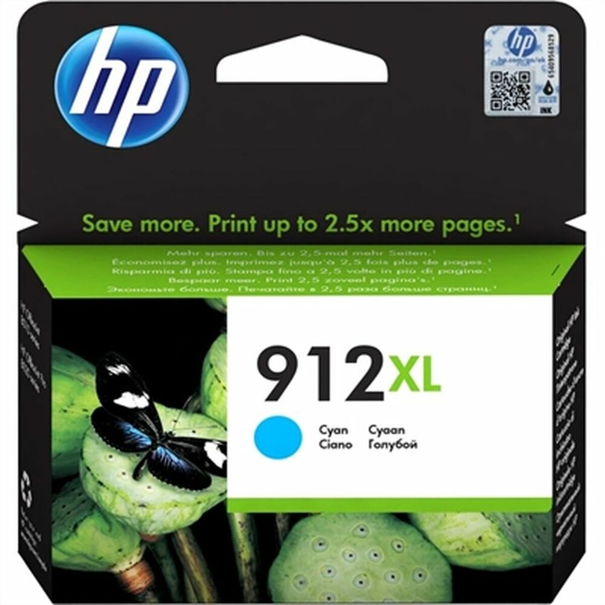 HP 912XL High Yield Cyan Ink