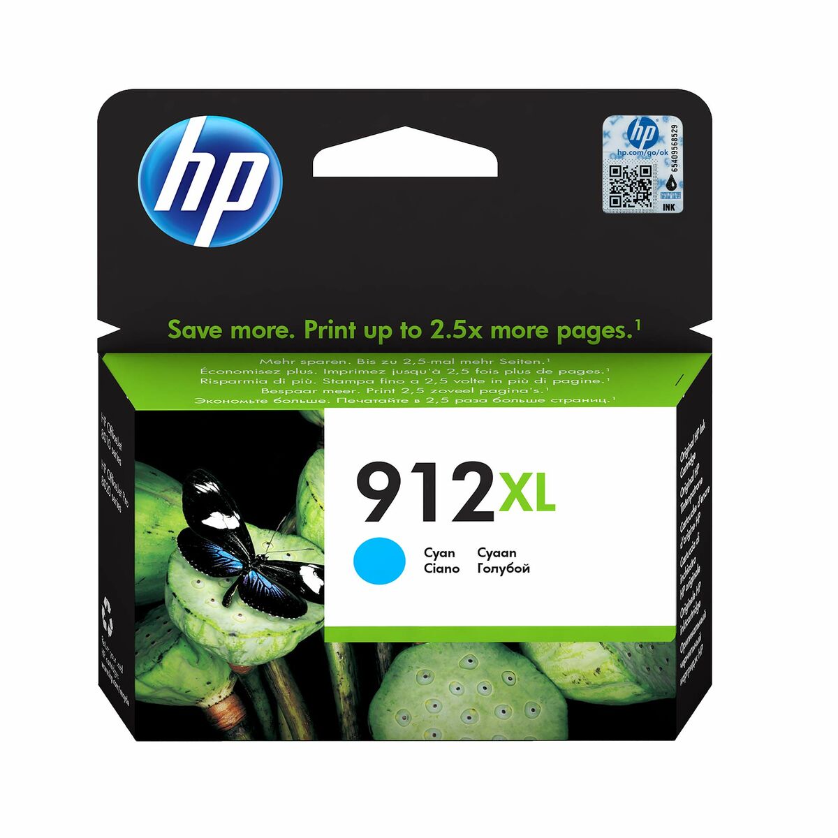 HP 912XL High Yield Cyan Ink