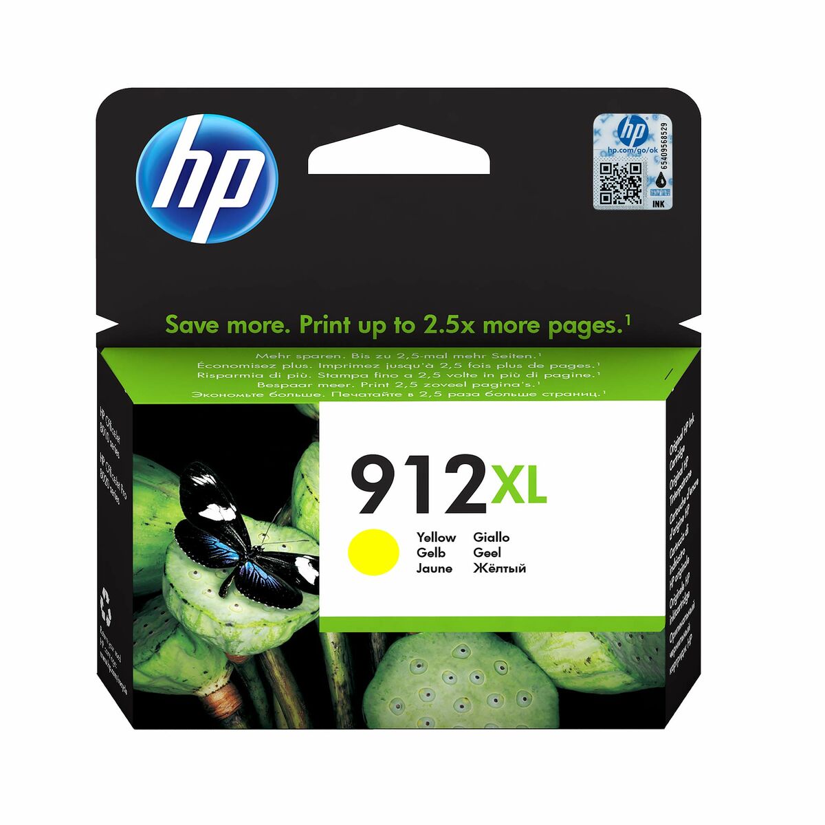HP 912XL High Yield Yellow Ink