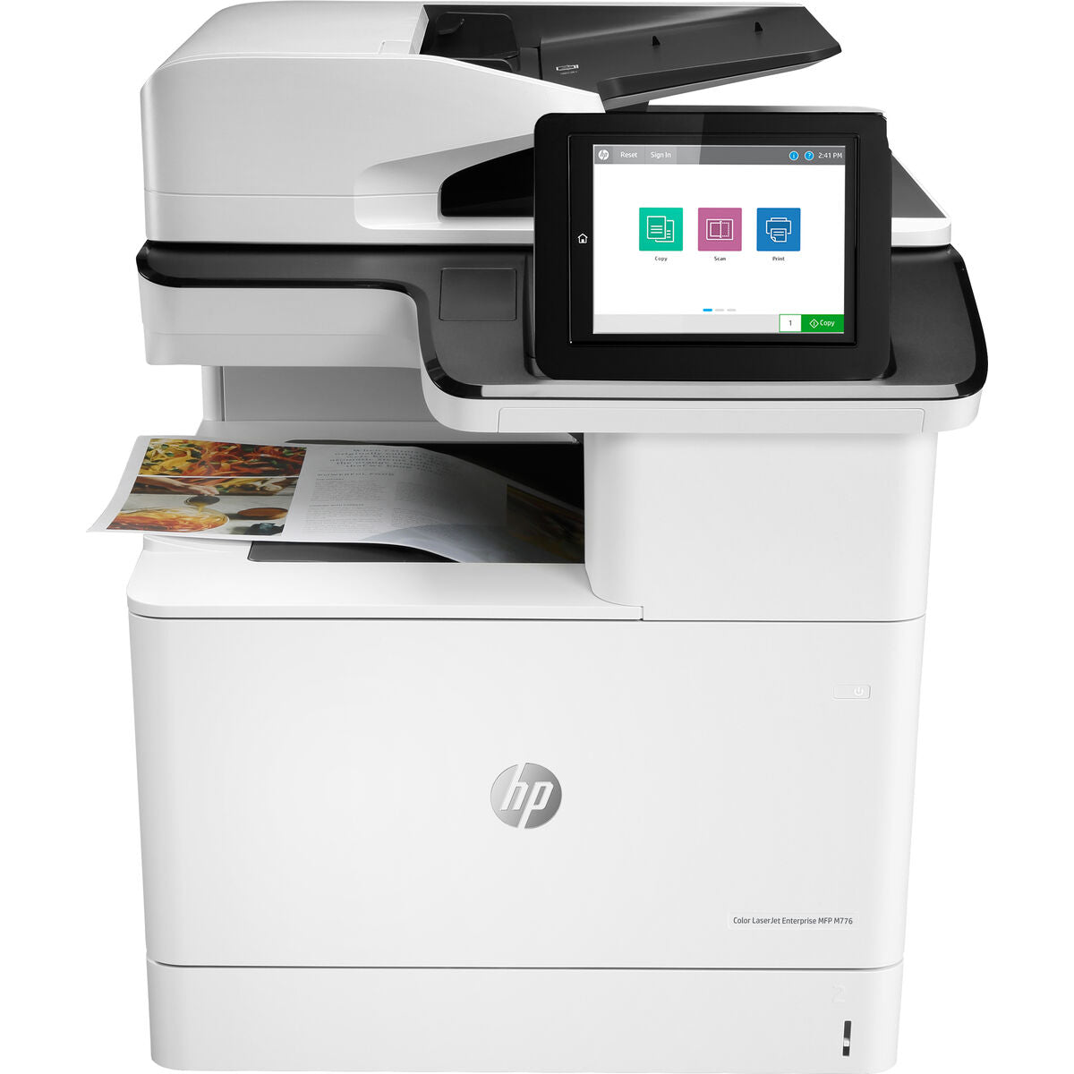 HP Color LaserJet Enterprise MFP M776dn MFP colour laser 297x864mm A3 46ppmcopy 46ppmprint 650 sheets USB 2.0 LAN Wi-Fi