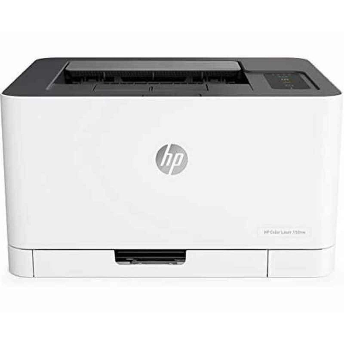 HP Color Laser 150nw Printer colour laser A4 600x600dpi 4ppm colour 18ppm capacity 150 sheets USB 2.0 LAN Wi-Fi