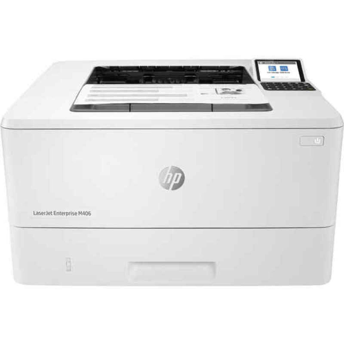 HP LaserJet Enterprise M406dn Printer Mono Duplex laser A4 1200x1200dpi 40ppm 350sheets USB LAN