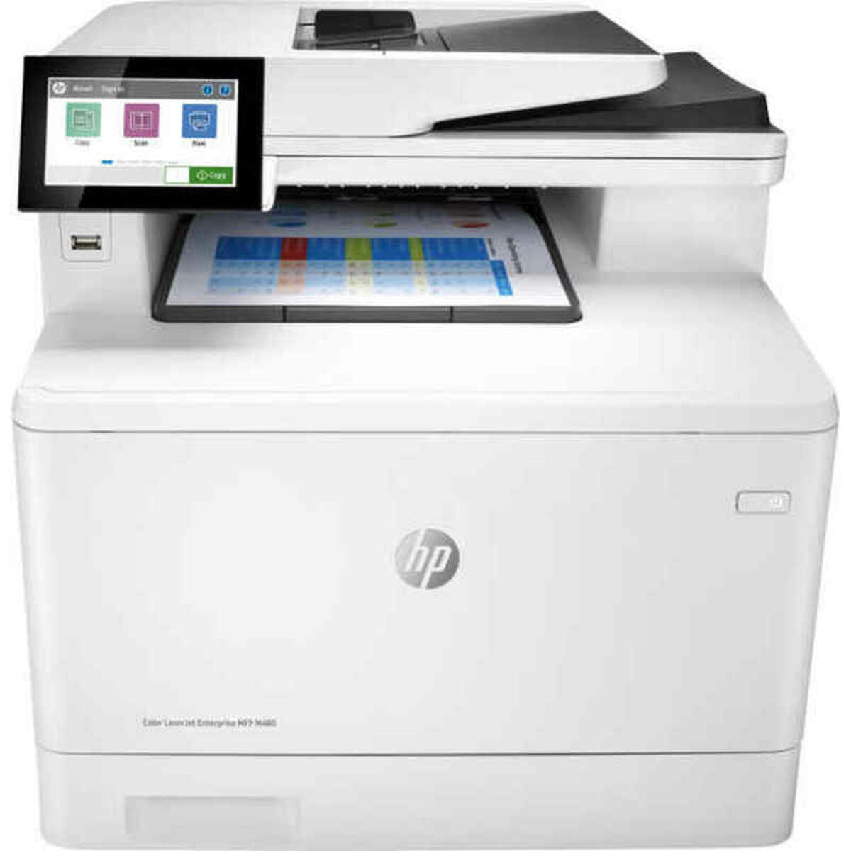 HP Color LaserJet Enterprise MFP M480f MFP colour laser A4 27ppm Copy 27ppm Print 300sheets USB LAN