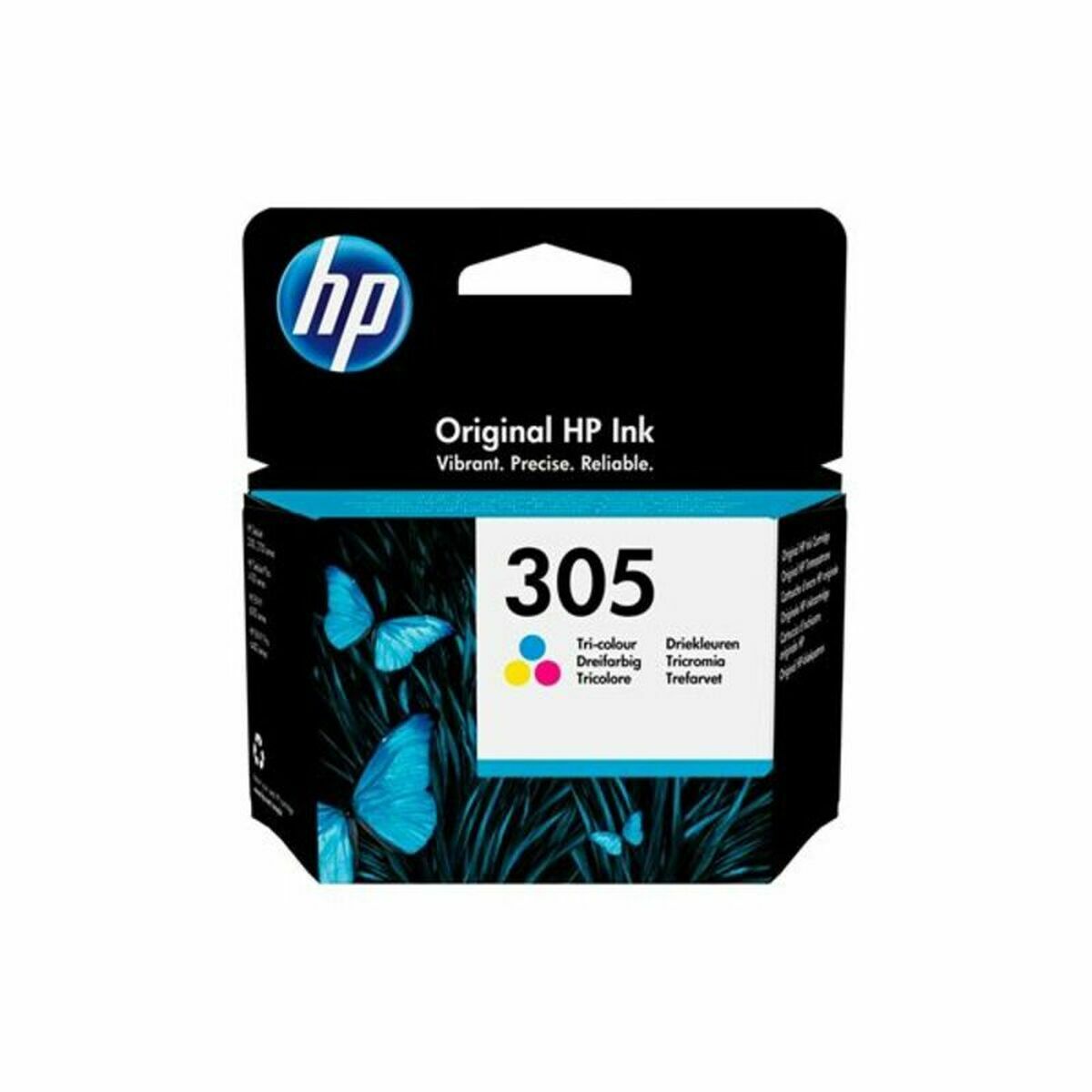 HP 305 Cartouche d'encre couleur 3YM60AE Instant Ink