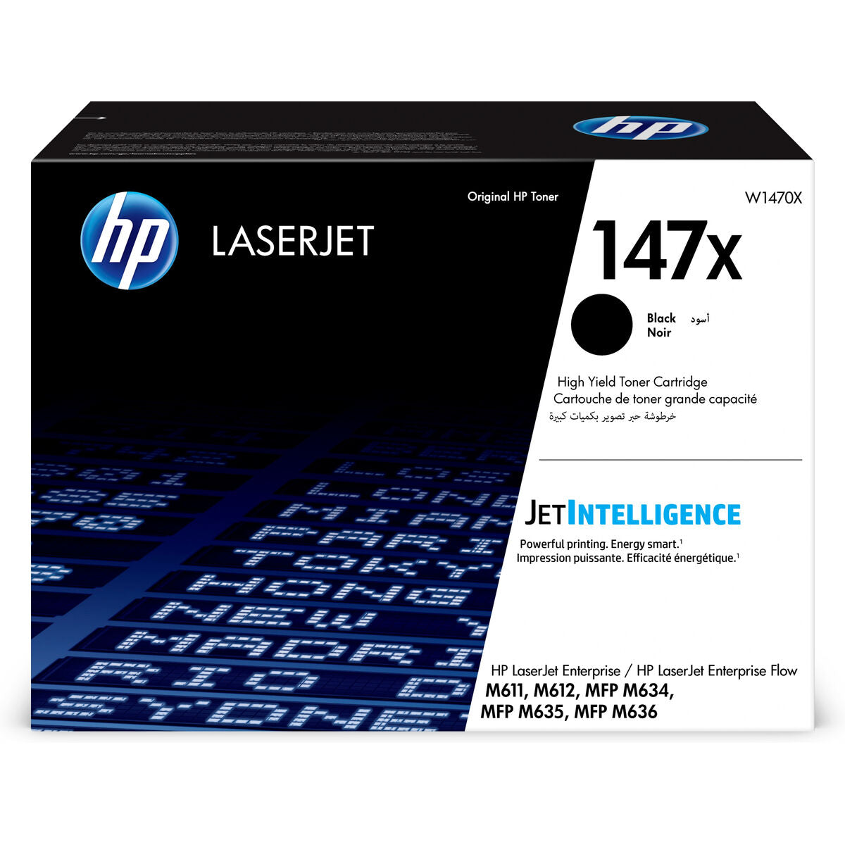 HP 147X Black LaserJet Toner Cartridge 25.200 pages
