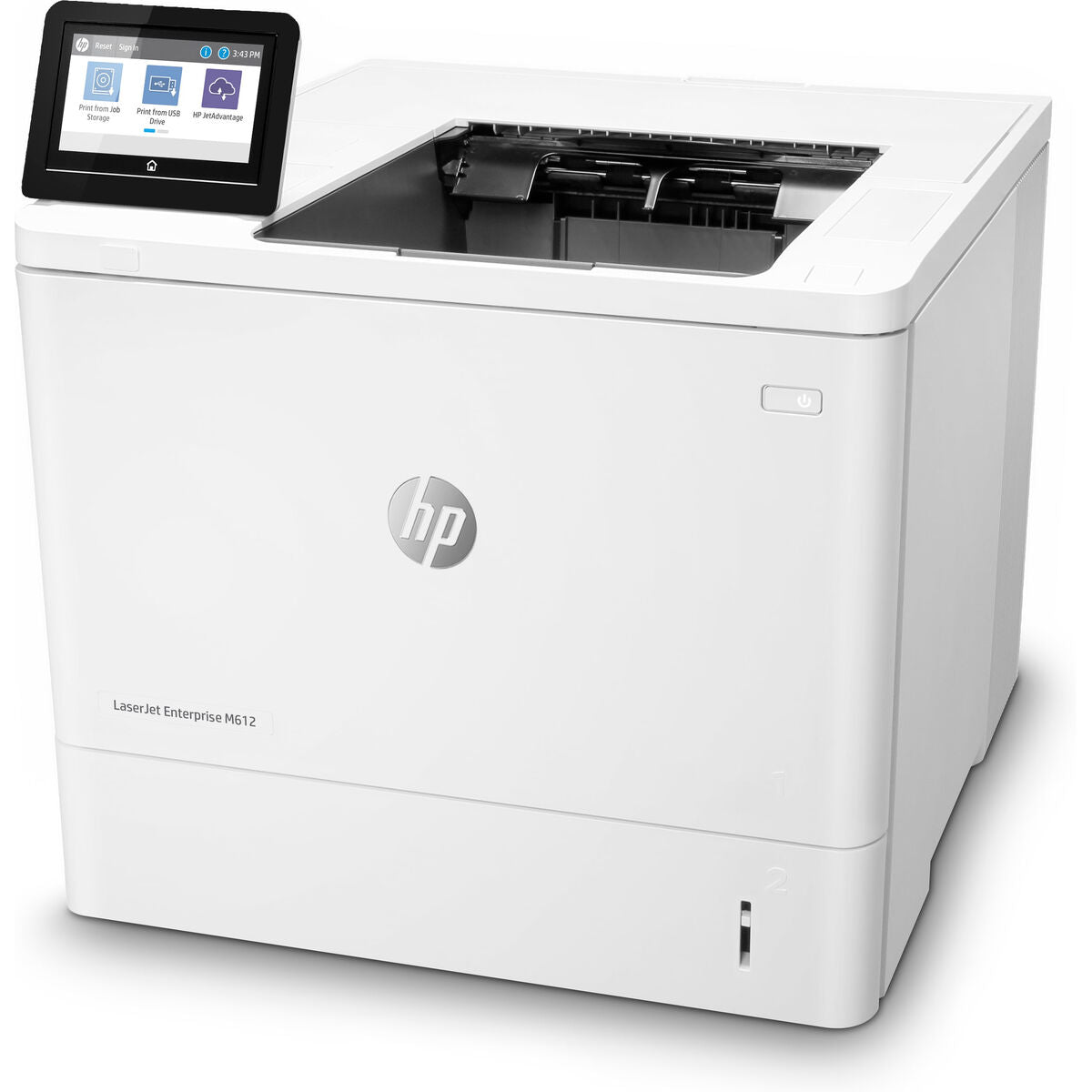 HP LaserJet Enterprise M612dn Printer Mono Duplex laser A4 1200x1200dpi 71ppm 650sheets USB LAN