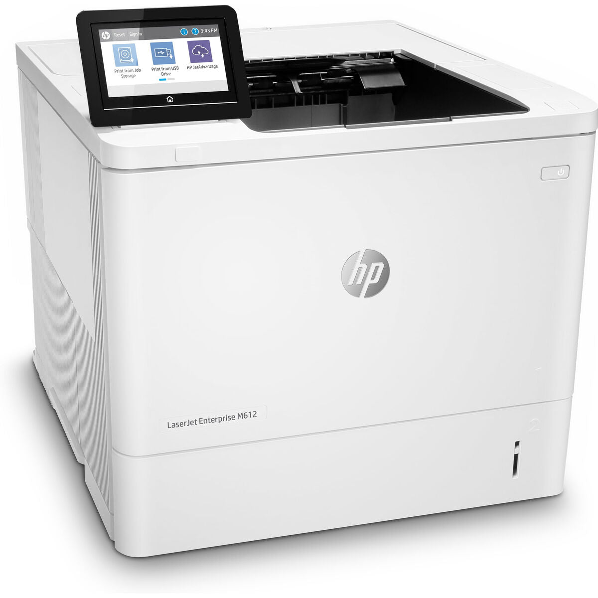 HP LaserJet Enterprise M612dn Printer Mono Duplex laser A4 1200x1200dpi 71ppm 650sheets USB LAN
