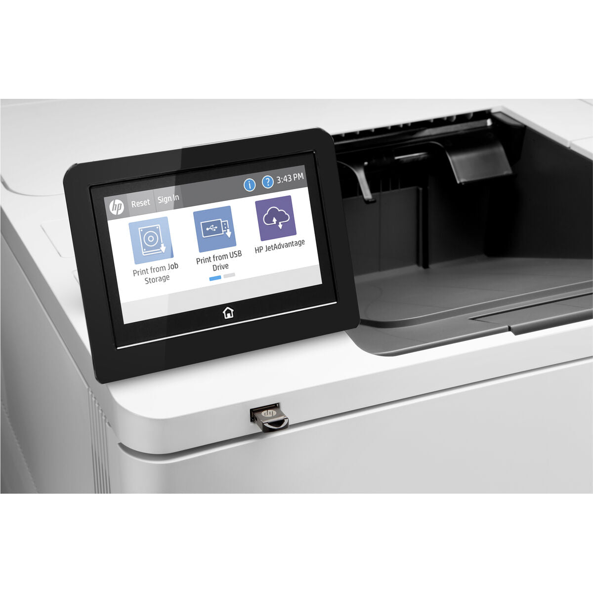 HP LaserJet Enterprise M612dn Printer Mono Duplex laser A4 1200x1200dpi 71ppm 650sheets USB LAN