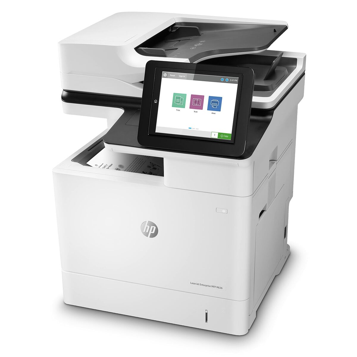 HP LaserJet Enterprise MFP M636fh MFP Mono laser 216x864mm A4 71ppm Copy 71ppm Print 650sheets USB LAN