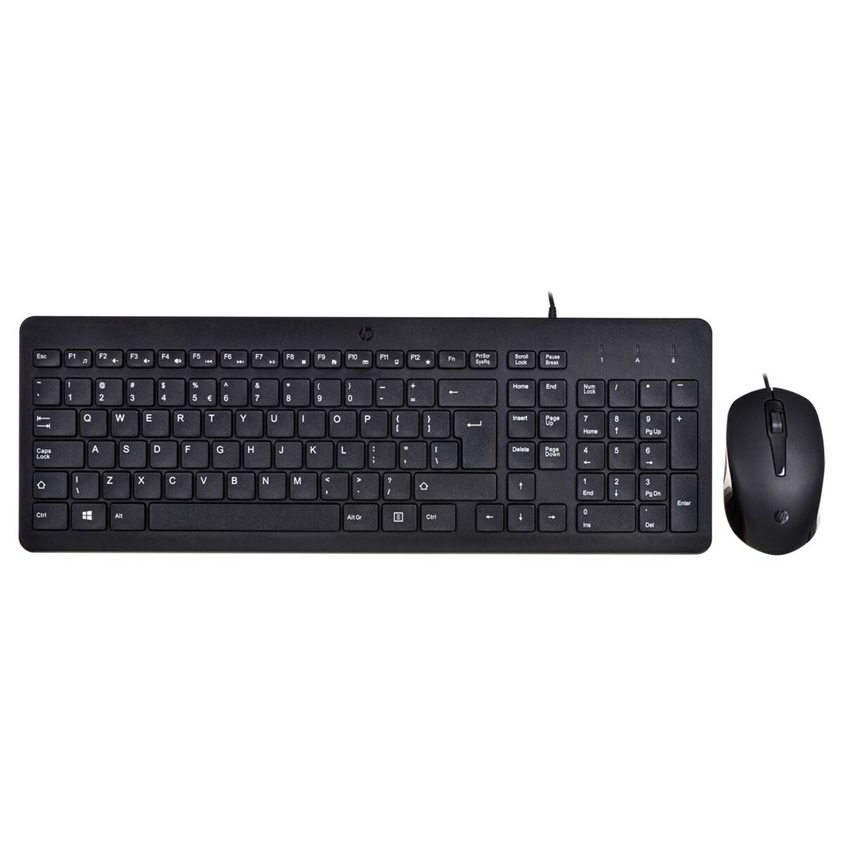 HP 150 Wired mouse&Keyboard EMEA-INTL En