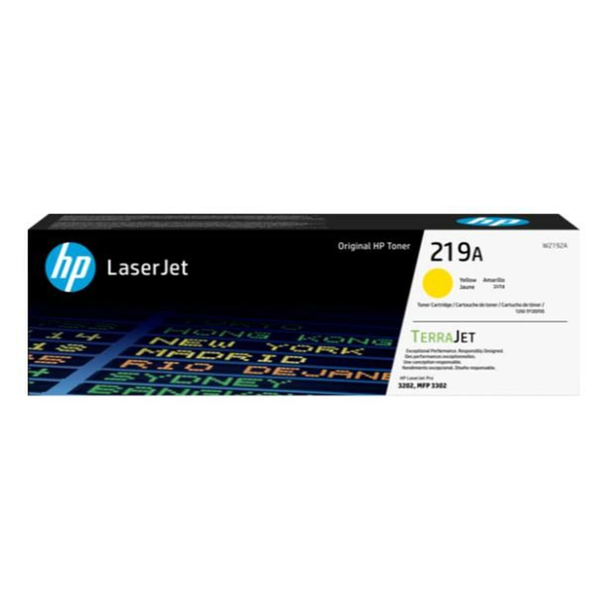 HP 219A Yellow Original LaserJet Toner Cartridge