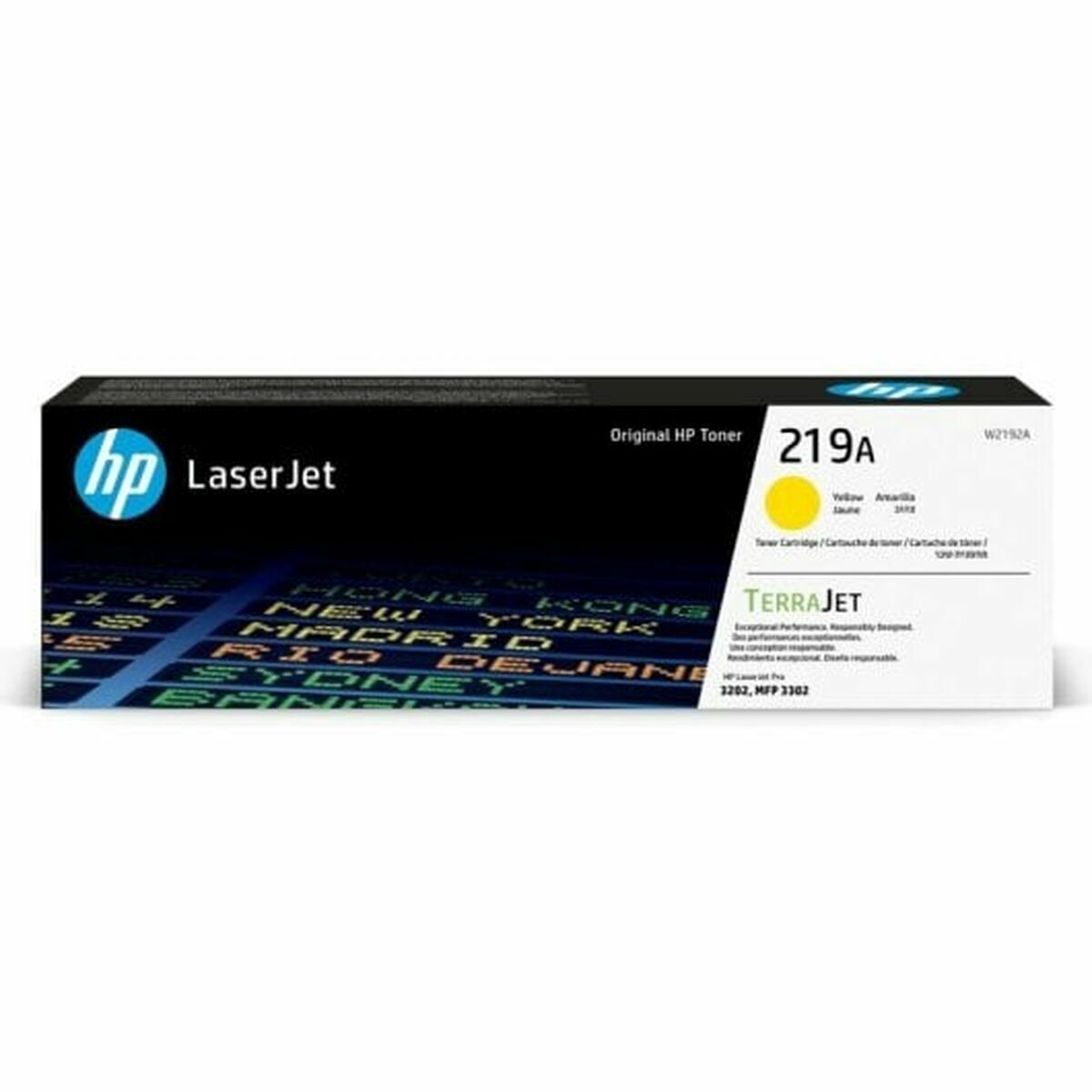 HP 219A Yellow Original LaserJet Toner Cartridge