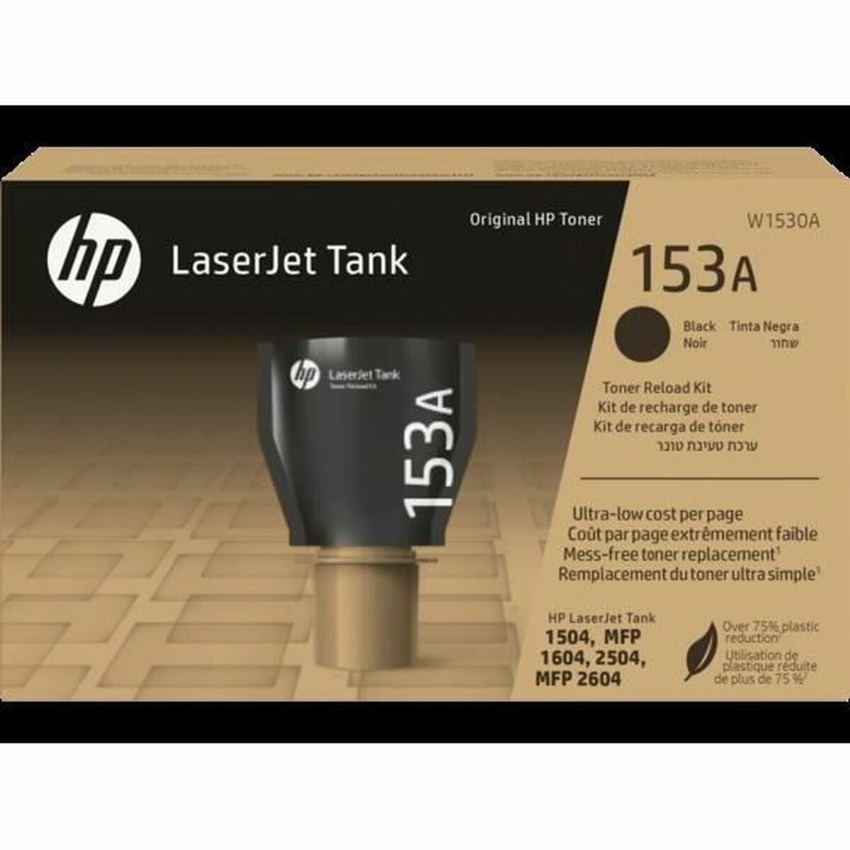 HP 153A Black Original LaserJet Tank Toner Reload Kit