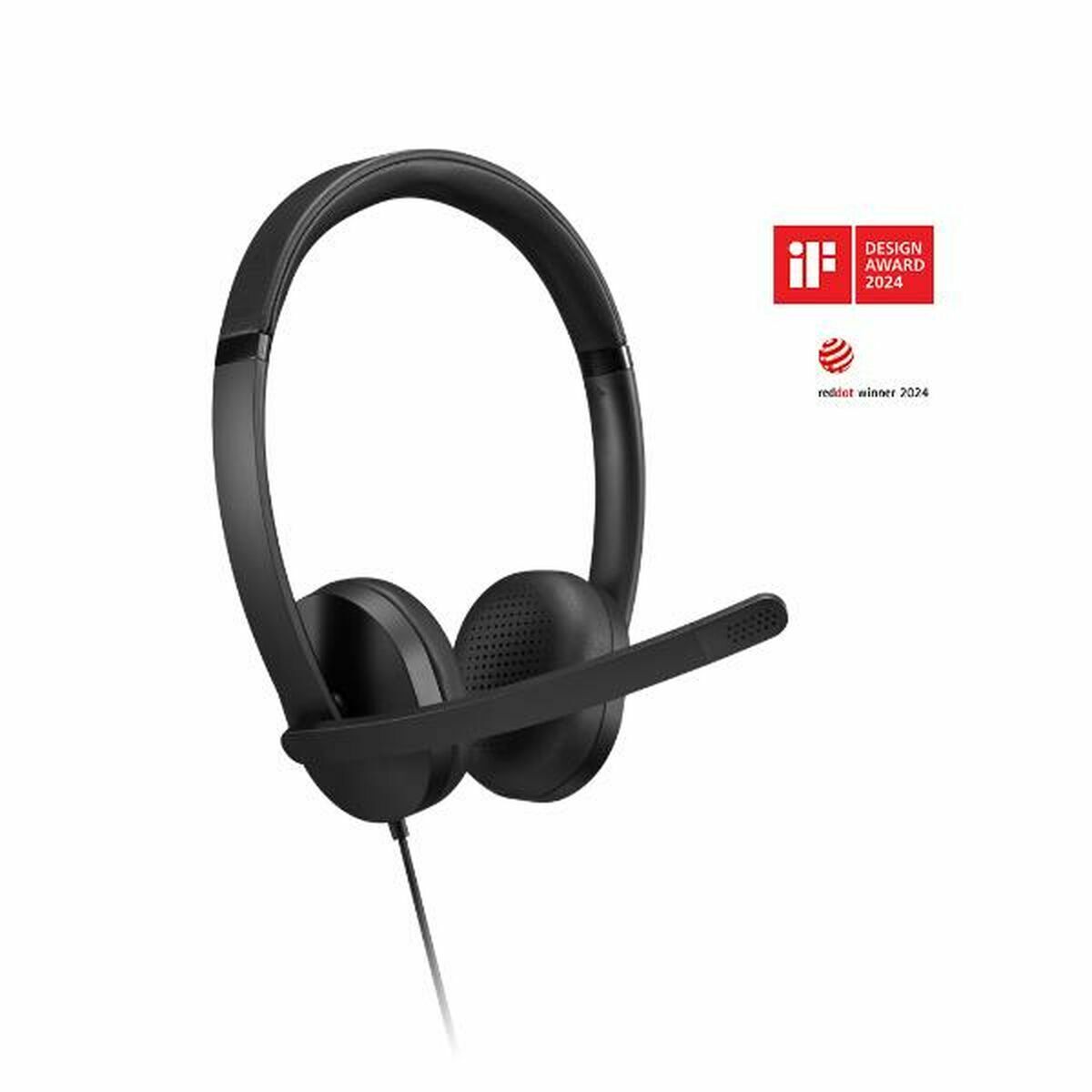 LENOVO Gen2 Headset on-ear wired USB-A black