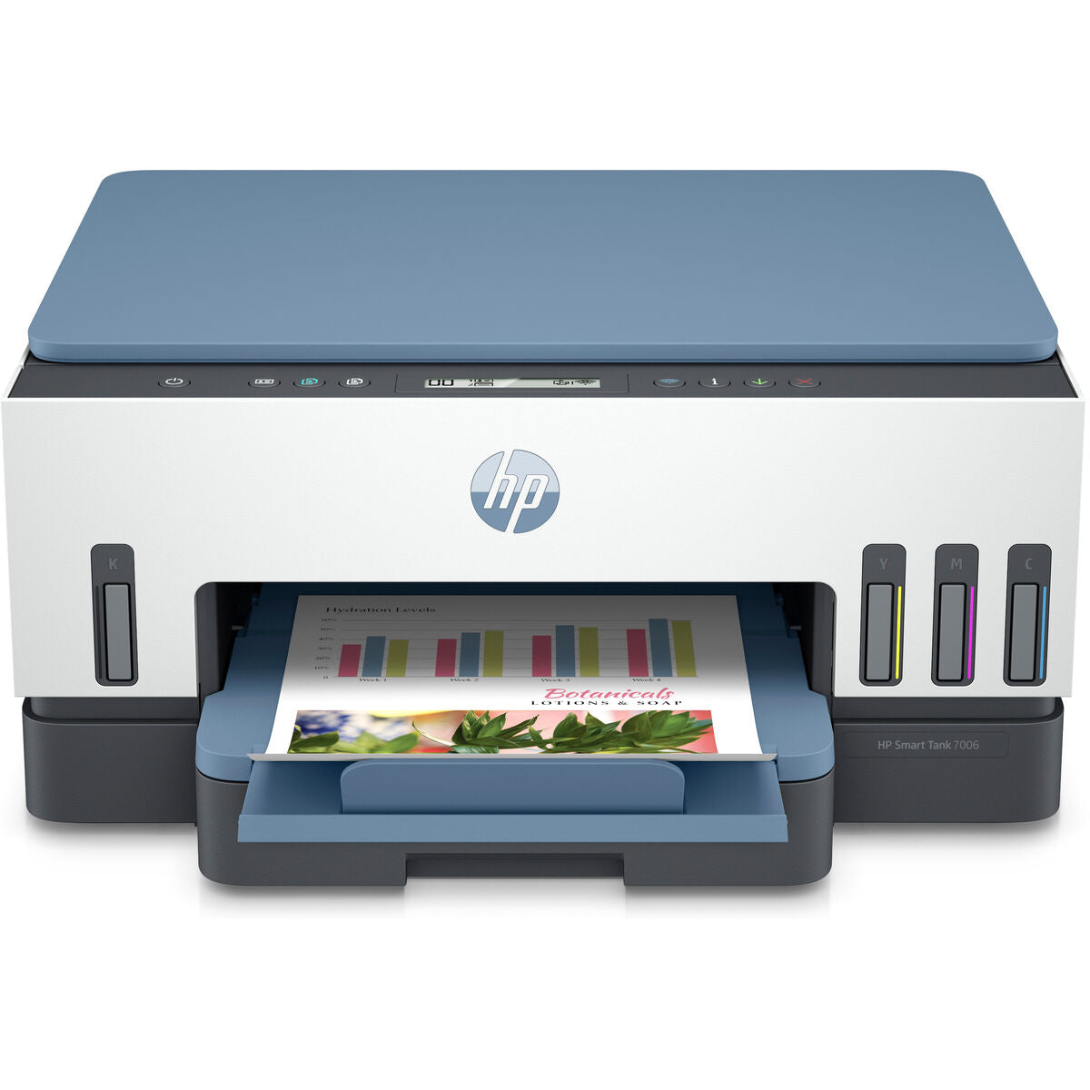 HP Smart Tank 7006 All-in-One MFP colour inkjet refillable 216x297mm A4 13ppm Copy 15ppm Print 250sheets USB Wi-Fi Bluetooth
