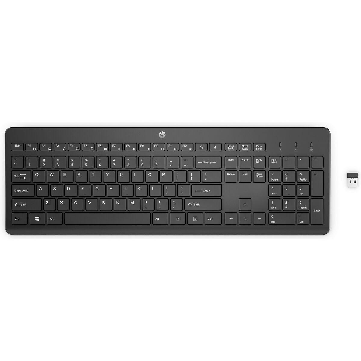 HP 230 Wireless Keyboard Black EMEA-INTL