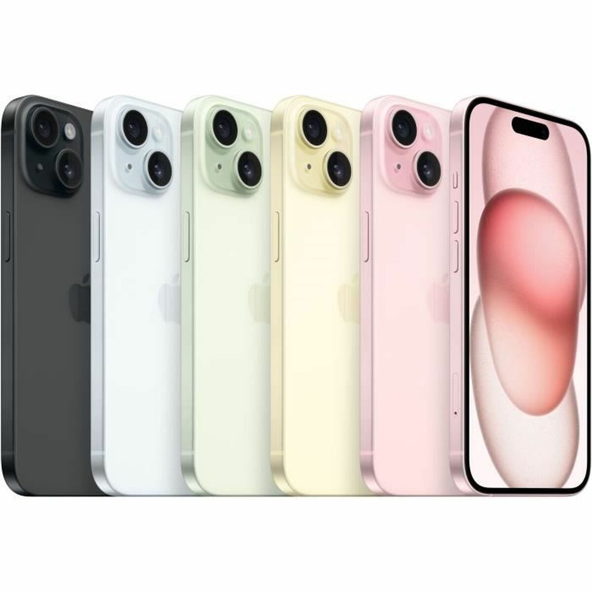 "Apple iPhone 15 15,5 cm (6.1"") Double SIM iOS 17 5G USB Type-C 512 Go Vert"