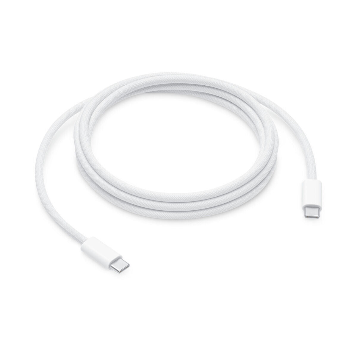 Apple MU2G3 - Câble USB Type-C à Type-C (240W, 2m, Blanc) - Original, Blister