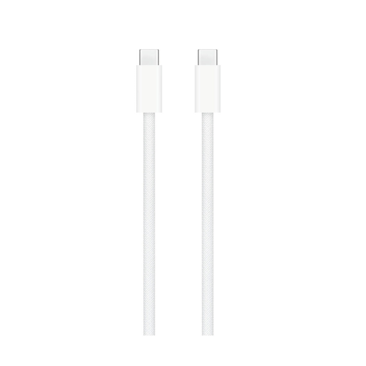 Apple MU2G3 - Câble USB Type-C à Type-C (240W, 2m, Blanc) - Original, Blister