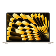 MacBook Air 15 pouces : puce Apple M4 avec CPU 10 cours et GPU 10 cours, 16 Go, SSD 256 Go - Starlight